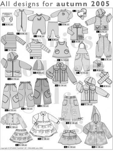 Ottobre Kids № 3/2005 (на АНГЛИЙСКОМ ЯЗЫКЕ)